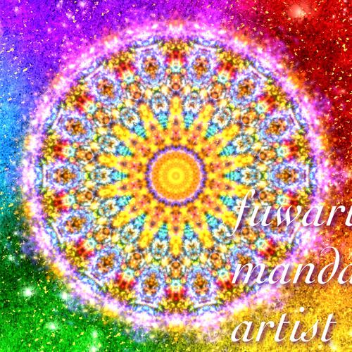 はち✨隠れ神金文字チャクラ絵画 時輪曼荼羅 KalaChakra カーラチャクラマンダラ (チベット文字01