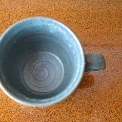 【ギフト】マット仕上げの面取りコーヒーカップ　＊フリーカップ　★萩焼　 5枚目の画像