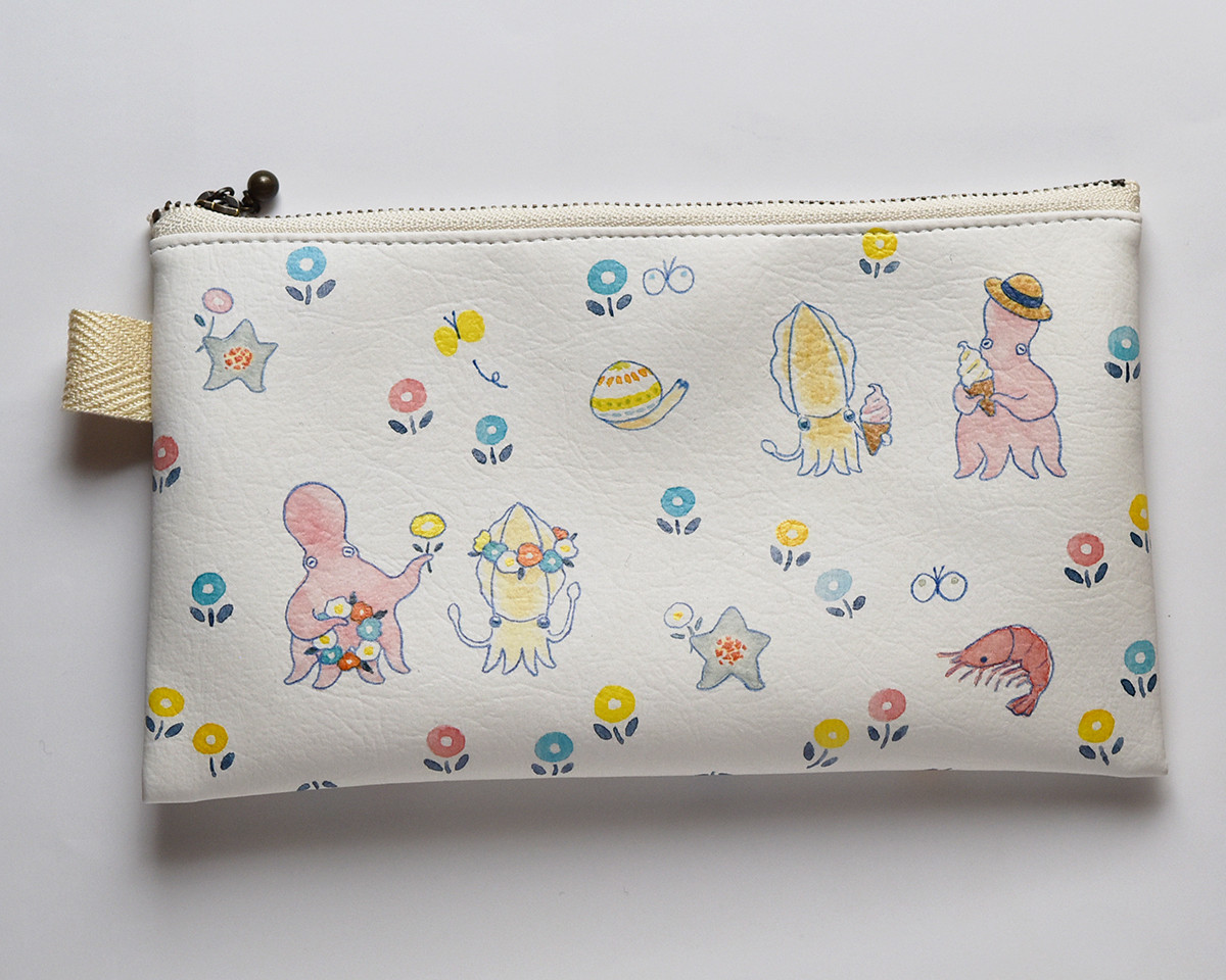 専用ページ　刺繍ヌビの双子ポーチ　コップ袋　マルチポーチ　マザーズバッグ