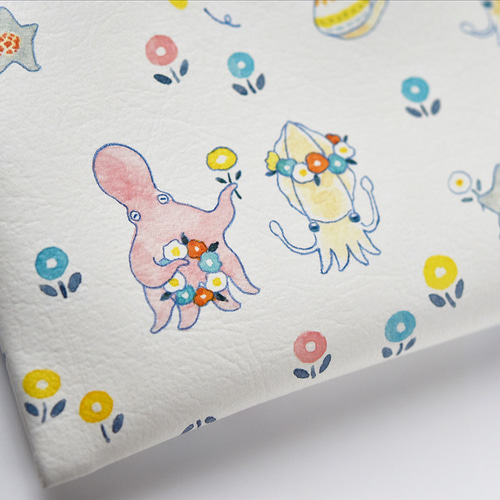 ハンドメイド　エピ柄　合皮　ポーチ fcad212071656dafb5bd238cbd82d9