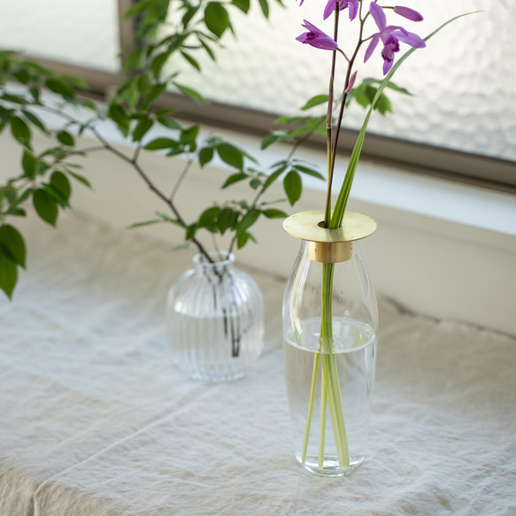 フラワーベース ＜フロー＞ 花瓶 花器 一輪挿し  flower vase <flow> 10枚目の画像
