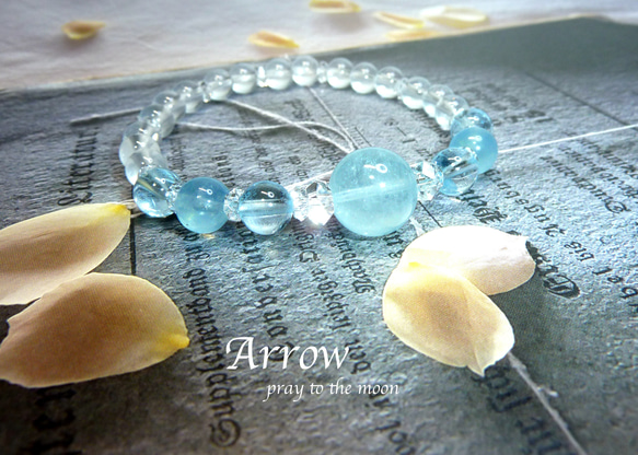 晴れやかブルー2022＊絆を強める＊ブラジル産アクアマリンと