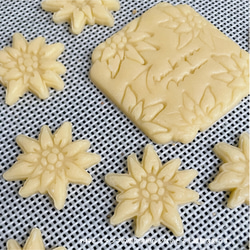 エーデルワイスのお花【小】クッキー型 4枚目の画像
