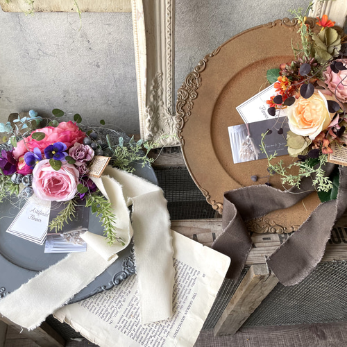 フラワーアレンジメント　白インテリア　フラワーギフト　お花置物　和インテリア 神戸花物語 造花 インテリア フラワーアレンジメント お供え ギフト