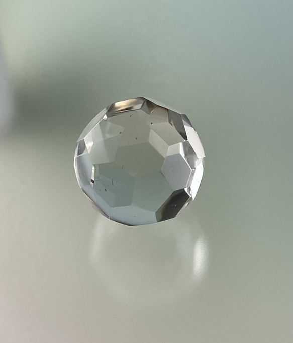 ブラジル産水晶　バッキーボールブレス10ミリ 7枚目の画像