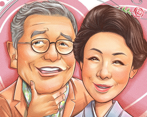 ポニョきち様専用ページ イラストオーダー 似顔絵 アイコン
