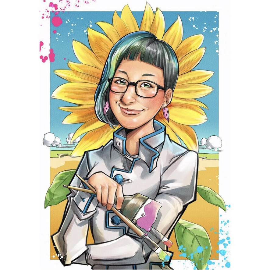 世界で1枚のオーダーメイド似顔絵★ 似顔絵【コスプレ】オーダーメイド 記念 漫画風 イラスト 似顔絵