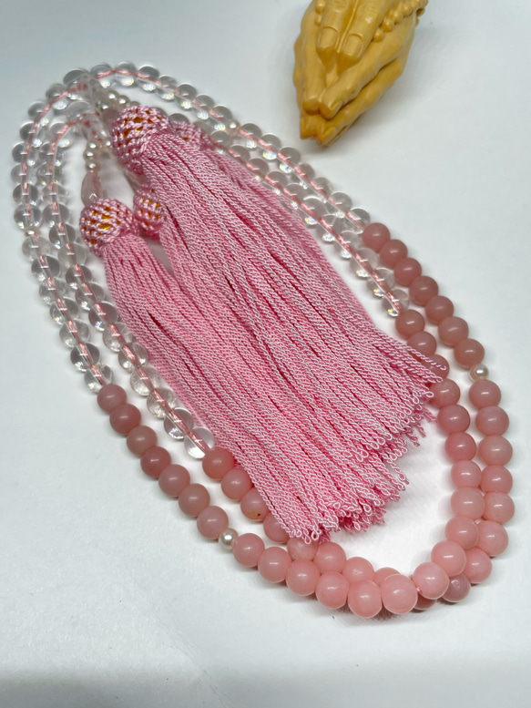 全宗派共通✳︎本式108珠念珠✳︎ソープストーン✳︎数珠 1枚目の画像