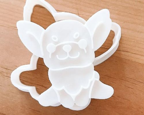 クッキー型 犬シリーズ☆チワワ② クッキー型 minimum_kataya 通販