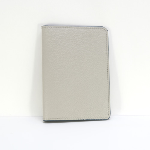 本革 シボ入り姫路レザー パスポート・お薬手帳・通帳ケースst  