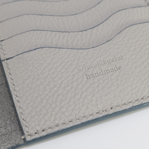 本革 シボ入り姫路レザー パスポート・お薬手帳・通帳ケースst  