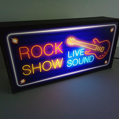 ロックンロール エレキギター ロック ライブ カフェ バー サイン
