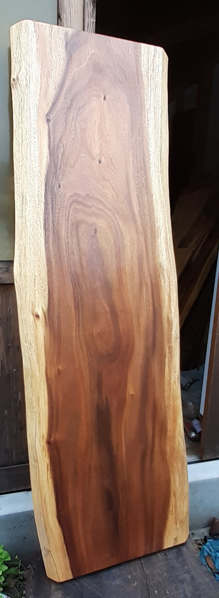 モンキーポット　一枚板　ダイニングテーブル　最高級　特大　1