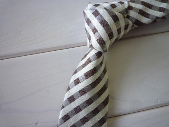 ジャガード織りシルクネクタイ　NTM-147