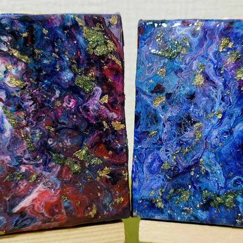 フルイドアート/一点物原画/宇宙/抽象画 絵画 nouze_iori66 通販