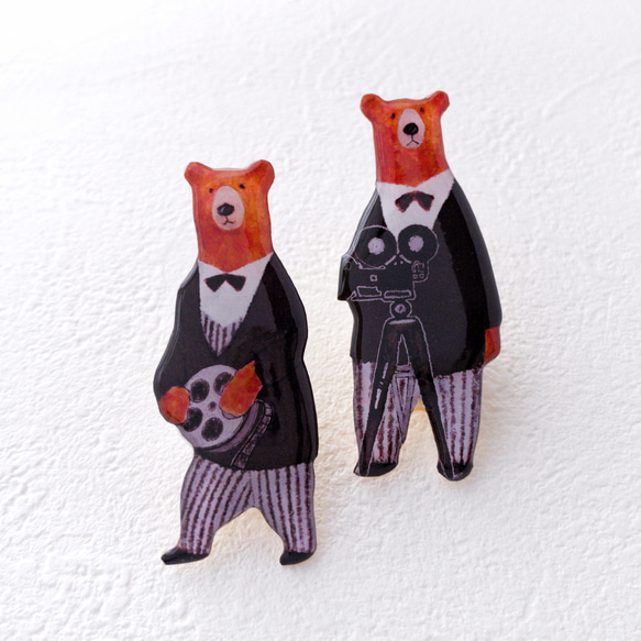 [特選] Kinemakuma（2種）胸針 第1張的照片