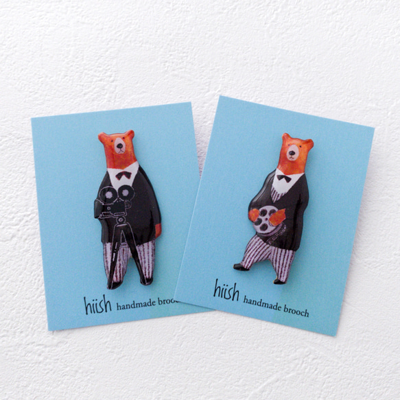 [特選] Kinemakuma（2種）胸針 第2張的照片