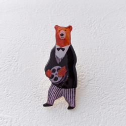 [特選] Kinemakuma（2種）胸針 第5張的照片