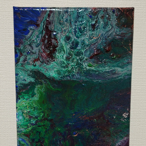 フルイドアート/一点物原画/深海/抽象画 絵画 nouze_iori66 通販