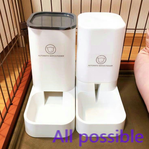 ペット 自動給餌器 自動給水器 猫食器 餌入れ 重力式 猫犬用 餌