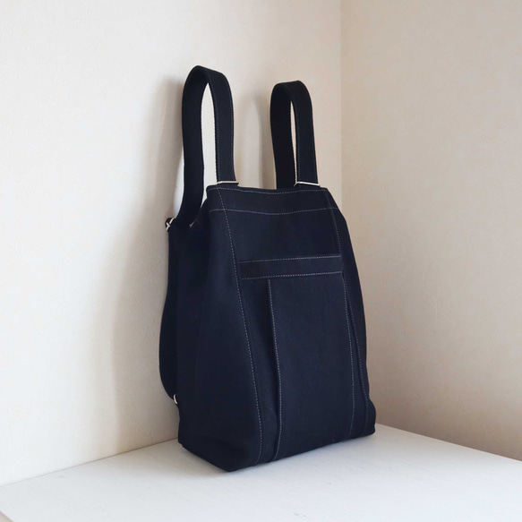 【型紙&レシピ】スライド開きのリュックサック 5枚目の画像