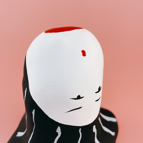 古作・浅草 首人形 古作・浅草 首人形 工芸品