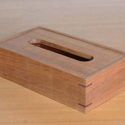 木製ティッシュケース　★４種類　無垢材 6枚目の画像