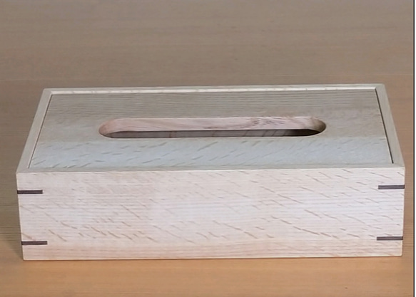 木製ティッシュケース　★４種類　無垢材 9枚目の画像