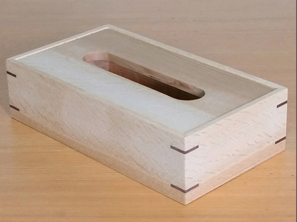 木製ティッシュケース　★４種類　無垢材 8枚目の画像
