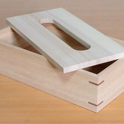 木製ティッシュケース　★４種類　無垢材 5枚目の画像