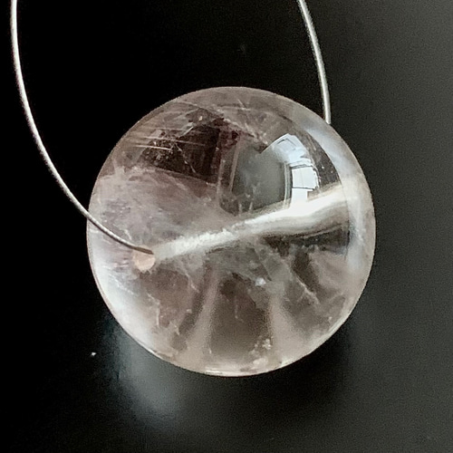 ピンクエンジェルラダー 〈希少〉大玉ブレスレット 1粒付き！ | www