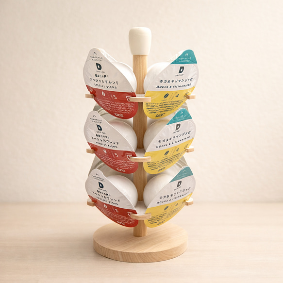 SOTECHツインワイヤードリップラック、木製断熱ベース 軽量シリコン