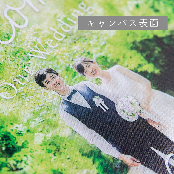 ウェディング 結婚式 ウェルカムボード・パネル/キャンバス [Newspaper ver]  ウェルカムスペース サイン 11枚目の画像