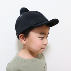 Kids PON PON 帽 &lt;3 色&gt; 兒童帽子 第4張的照片