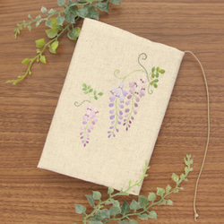 ブックカバー 桜うさぎ 手刺繍 ブックカバー Himirolis 通販