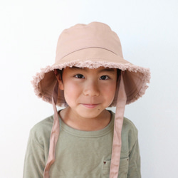兒童流蘇帽&lt;2色&gt;兒童帽 第1張的照片