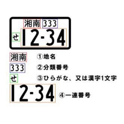 【送料無料】高級ナンバープレートキーホルダー 父の日 母の日 ギフト プレゼント ナンプレ 名入れ 刻印 彫刻 車 4枚目の画像