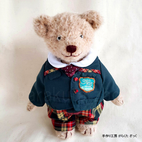 オーダー製作】小～高校 卒業記念☆男子 テディベア愛用していた