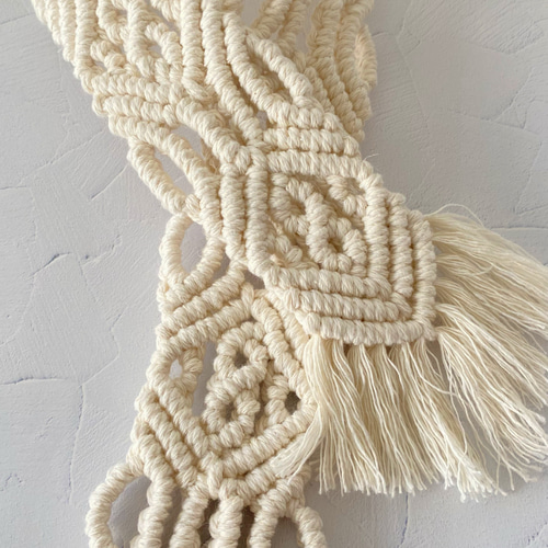 Macrame Belt Tutorial】マクラメベルトの簡単な作り方を紹介し