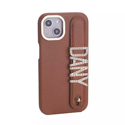 BIGキラキラストーンイニシャルで♡CUTEなカスタム名入れ iPhone