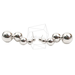 ERG-2053-R【2個入り】マルチボールラウンドピアス,Multi ball round Post Earring 1枚目の画像