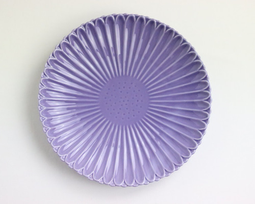 波佐見焼 大皿】マリーゴールド プレート L ヴァイオレット 大皿 翔芳