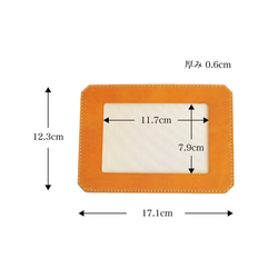 本革製　フォトフレーム　40114 17枚目の画像