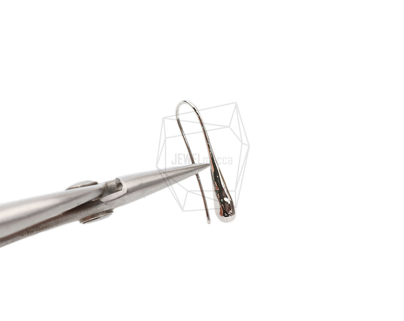 ERG-2055-R【2個入り】カーブプレートフック,Curved Plate Hook Earring 4枚目の画像