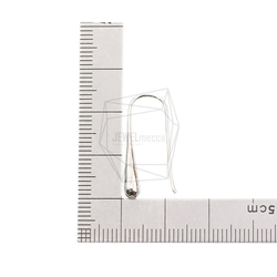 ERG-2055-R [2 pcs] 弧形板鉤耳環 第5張的照片