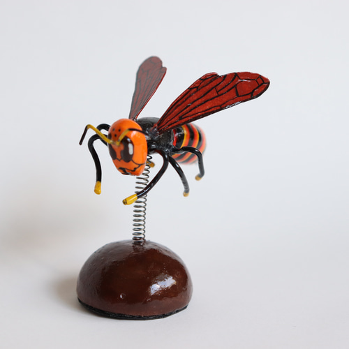スズメバチの置物 その他インテリア雑貨 kk工作 通販 13852161｜Creema