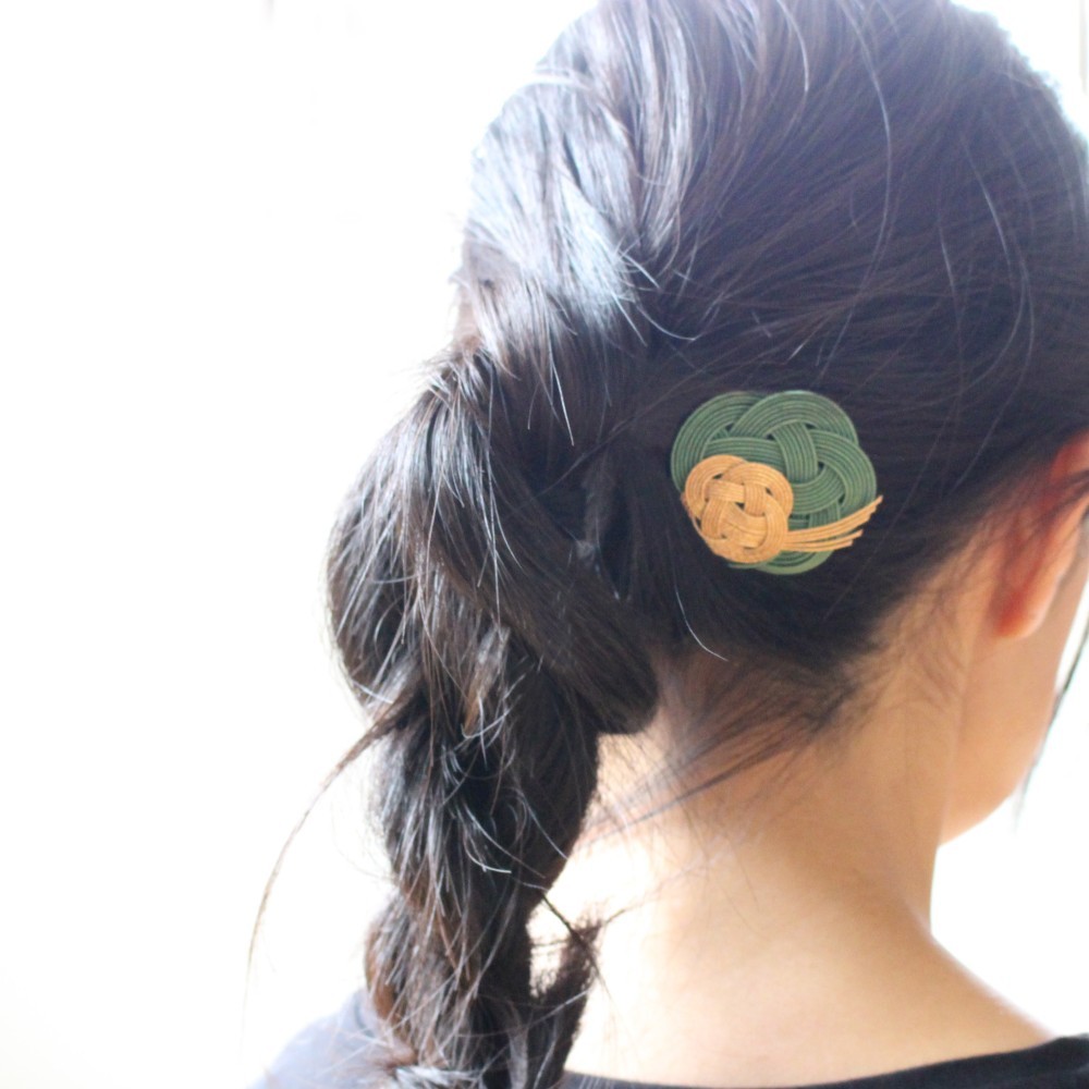 水引髪飾り7点セット〈梅づくし〉成人式 結婚式 卒業式に縁起モチーフ