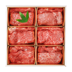 【ファイブミニッツ・ミーツ】 6大ブランド和牛食べ比べすき焼き・しゃぶしゃぶ用 7001287 2枚目の画像