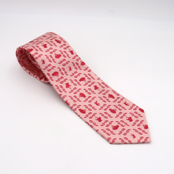 京の錦織　光峯錦織工房　干支の柄を楽しむ　さるの柄　申年　ネクタイ 3枚目の画像