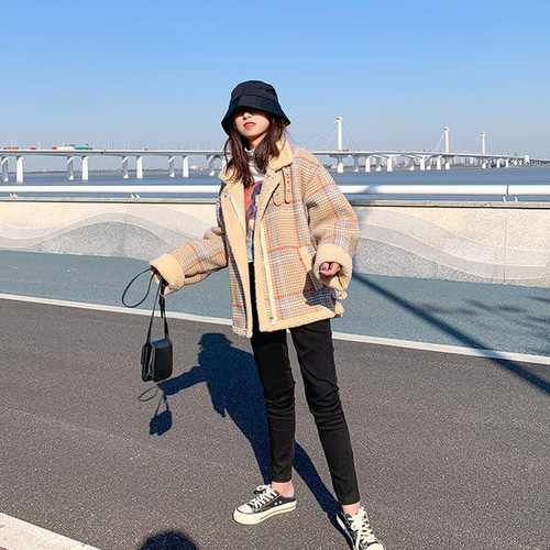 【アウター付き】レディース　コーデ　まとめ売り　4点セット　秋冬コーデ　XL 秋冬「ジャケット」お手本コーデ20選！アウターとの重ね着のポイントも